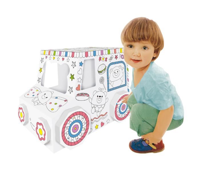 Family Center 23-032Z Diy Car Doodle Play Set - Zoom Image 4