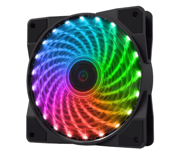 Gamemax CL-400 4 Piece 120mm RGB Case Fan - Black - Zoom Image 4