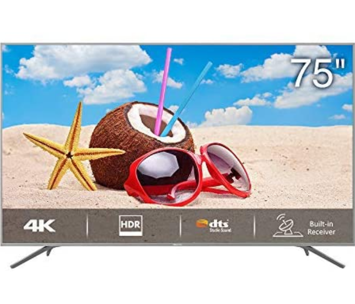 Hisense 75B7500UW 75Inch 4K VIDAA 3.0 Smart TV - Black - Zoom Image 1