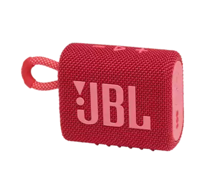 JBL GO 3 Portable Waterproof Speaker - Red - Zoom Image 1