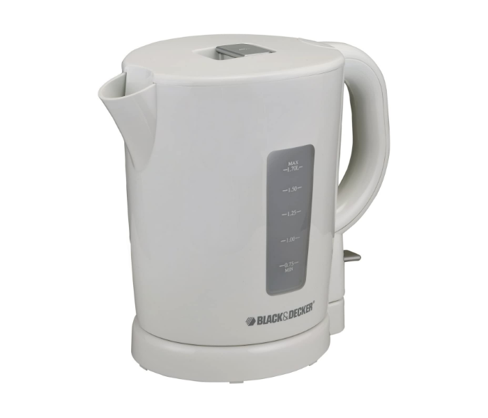 Black And Decker JC250-B5 1.7 Litres Concealed Coil Electric Kettle - White - Zoom Image 3