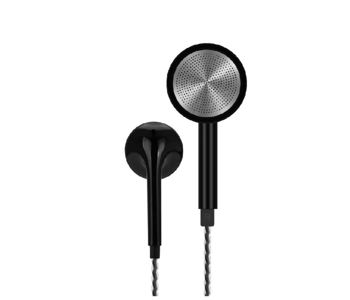 HeatZ ZE22 Stereo Ear Phone 3.5 mm Connector - Black - Zoom Image 1