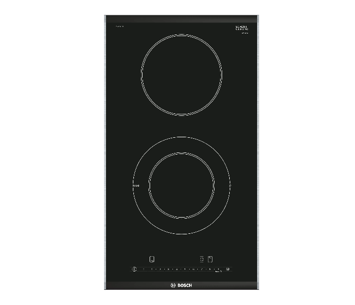 Bosch PKF375FP1M Series 6 30 cm Domino Hob Electric - Black - Zoom Image 1