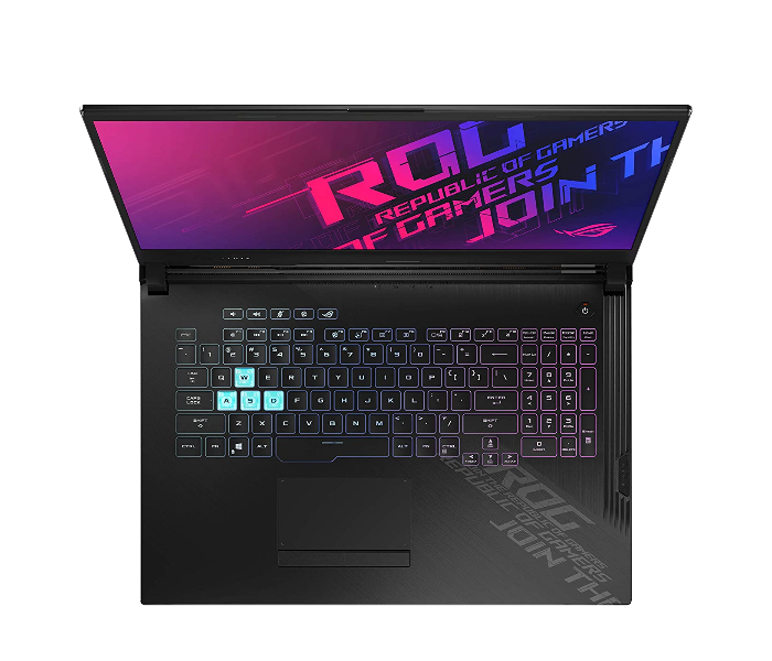 Asus Rog Strix G17 G712LW-EV002T 16GB RAM 1TB SSD 17.3 inch FHD Intel Core i7 10750H 2.60GHz 144Hz 8GB NVIDIA Geforce RTX 2070 Windows 10 Home Gaming Laptop - Black - Zoom Image 4