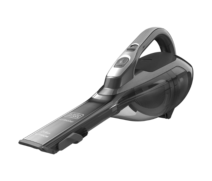 Black and Decker DVA320J-B5 10.8V 21.6Wh Li-ion Cordless Hand Vacuum Dustbuster - Grey - Zoom Image 1