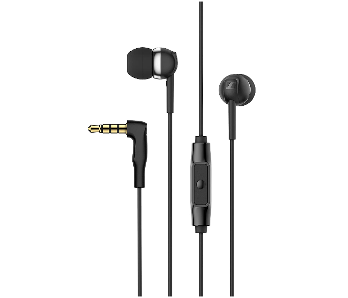 Sennheiser 508896 CX 80S In-Ear Wired Earphones - Black - Zoom Image 3