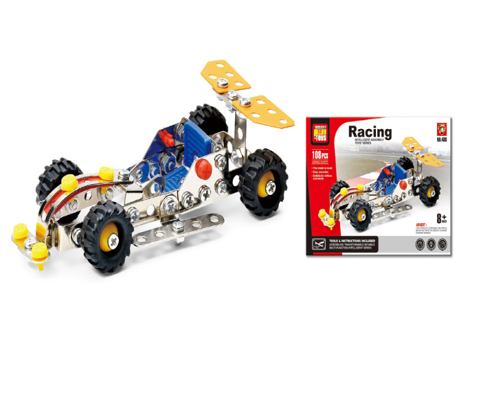 Family Center 22-480 Metal Racing Car Blocks - Zoom Image 2