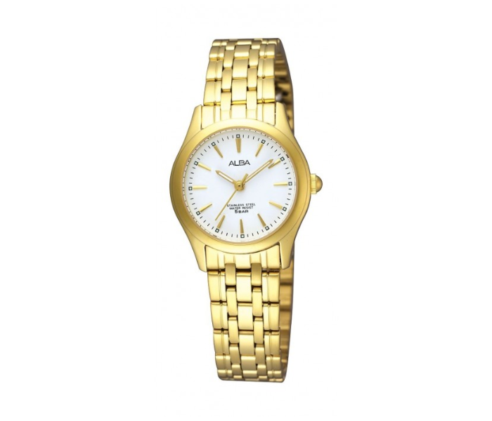 Alba ARSY24X1 24mm Womens Analog Fashion Watch - Golden - Zoom Image