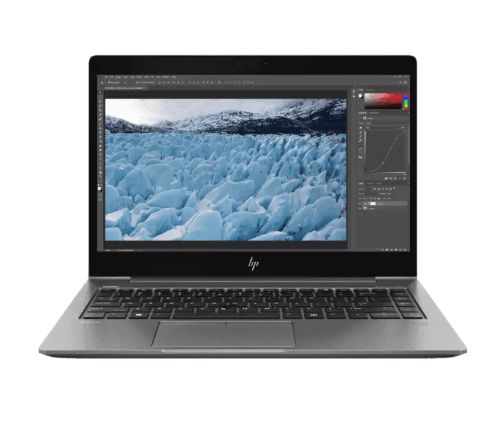 HP ZBook 14U G6 14 inch FHD IPS 8th Generation Intel Core i7 8565U 8GB RAM 256GB SSD 4GB AMD Radeon Pro WX 3200 Windows 10 Pro Mobile Workstation- Silver - Zoom Image 4