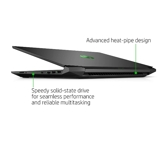 HP Pavilion 16 Series 16-A0020NR 16.1 inch Full HD Intel Core i5-10300H 8GB DDR4 RAM 512GB PCIe NVMe SSD NVIDIA GeForce GTX 1650 Ti Windows 10 Home Gaming Laptop - Black - Zoom Image 3