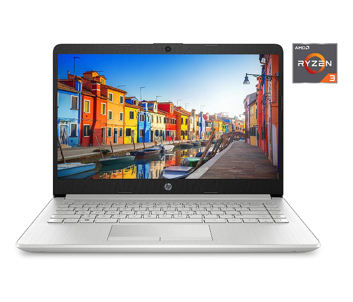 HP 14-DK1025WM 14 inch AMD Ryzen 3 4GB RAM 1TB HDD AMD Radeon Vega 3 Graphics Windows 10 - Silver - Zoom Image 3