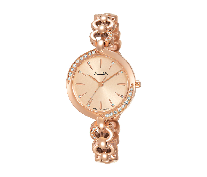 Alba AH8644X1 28mm Womens Analog Fashion Watch - Rose Gold - Zoom Image