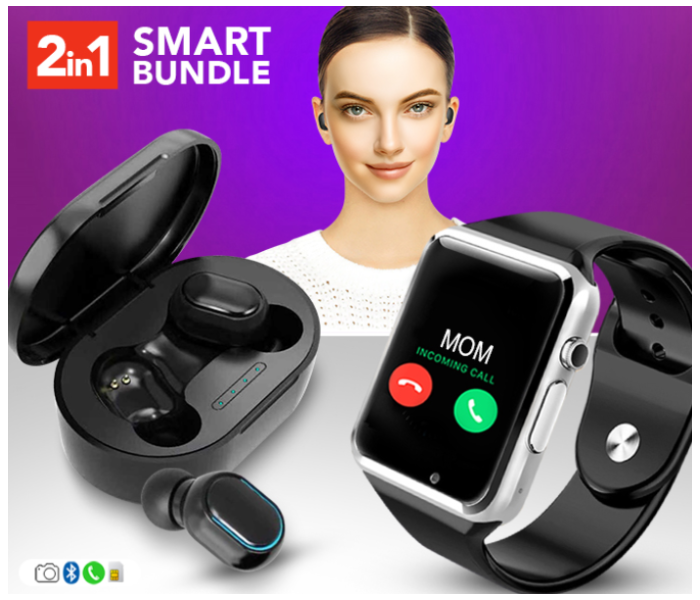 Buy A1 Mobile Smart Watch With Mem64513 Price in Qatar, Doha