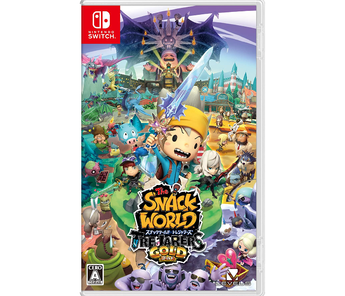 The Snack World Trejarers Gold Japanese Import Region Free Game for Nintendo Switch - Zoom Image 1