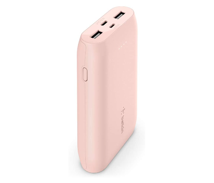 Belkin F8J267btC00 10000 mAh 15W Boost Charge Power Bank - Pink - Zoom Image 1