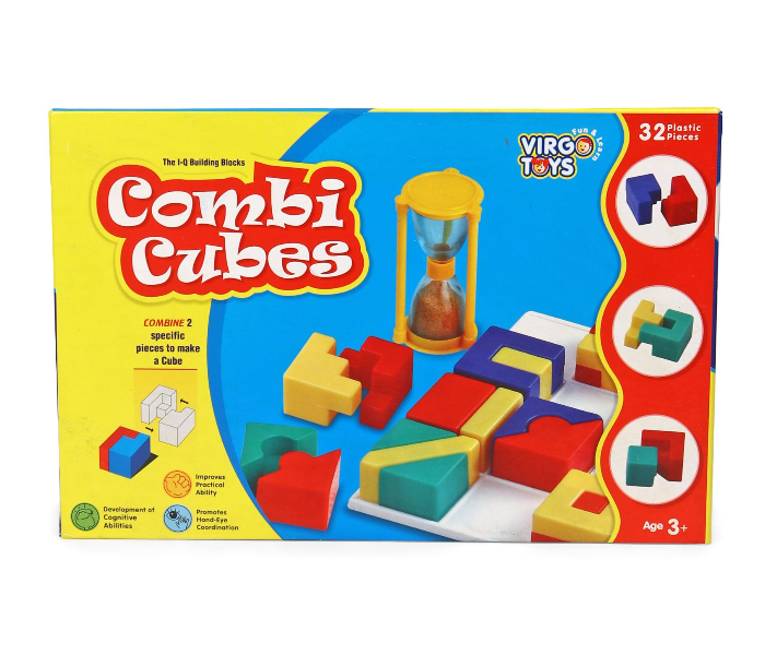 Virgo Toys 32 Pieces Combi Cubes Game - Zoom Image 1