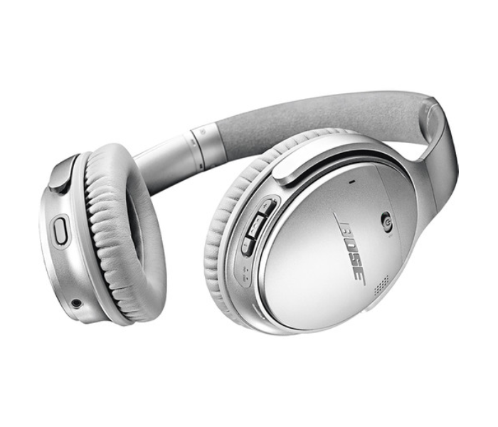 Bose QuietComfort 35 II Wireless Bluetooth Headphones - Silver - Zoom Image 2