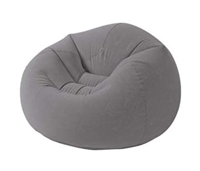 Intex ZX-68579 Inflatable Beanless Bag Lounger Chair - Grey - Zoom Image