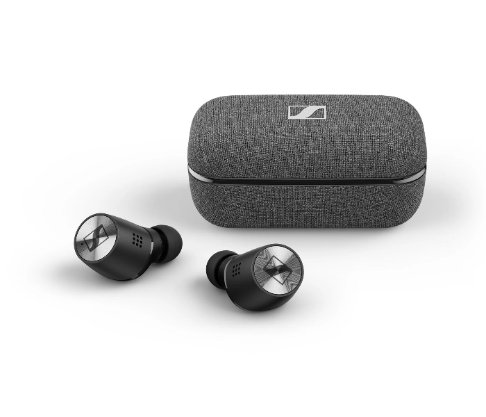 Sennheiser M3LETW2 Momentum True Wireless 2 Earbuds - Black - Zoom Image 2