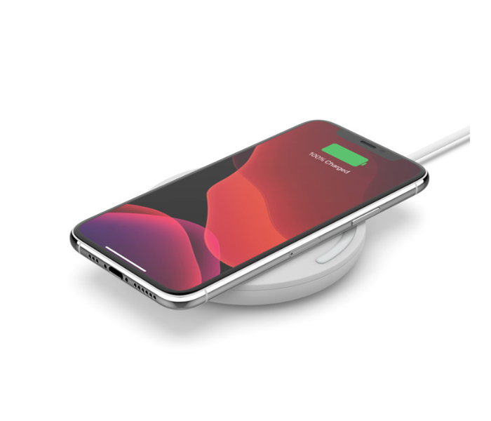 Belkin WIA002btBK 10W Wireless Charging Pad - White - Zoom Image 5