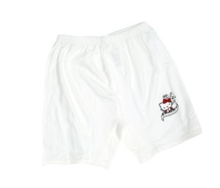 Hello Kitty HKWIB1 Shorts for 10 Year Kids - White  - Zoom Image 2