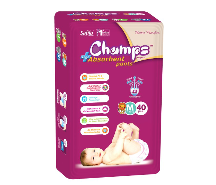 Champs Medium 40 Pants Baby Diaper - Zoom Image 1