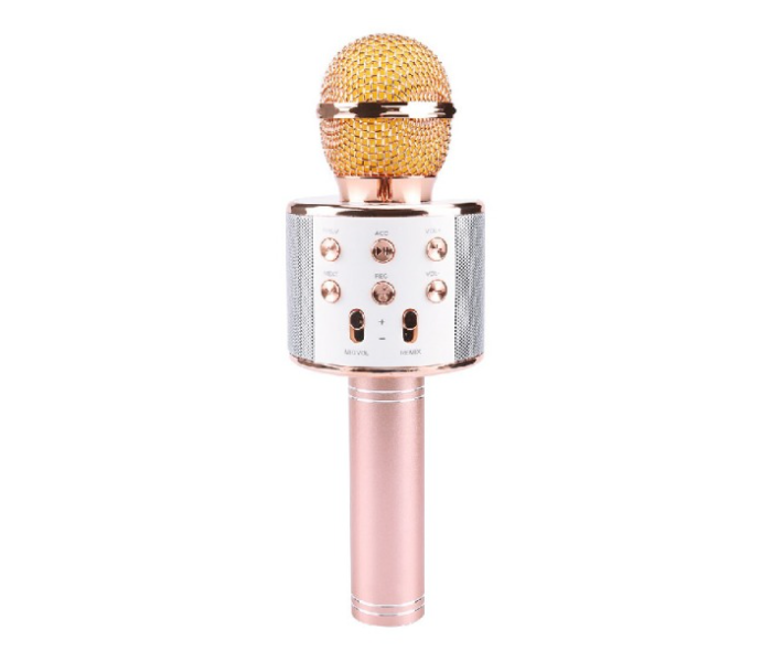 Iends Wireless Microphone Hi-Fi with Speaker - Rose Gold - Zoom Image