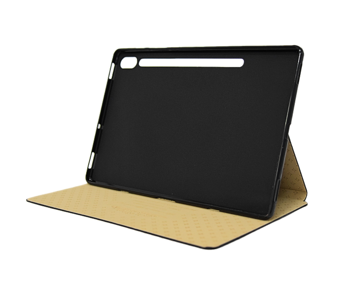 Leather Flip Case Cover For Samsung Tab S6 T860 T865 - Black - Zoom Image 3