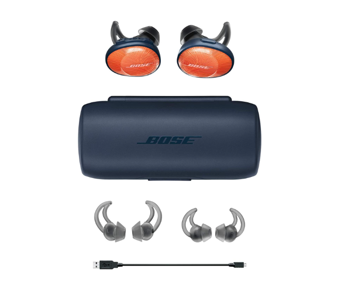 Bose SoundSport Free True Wireless Earbuds - Orange - Zoom Image 3