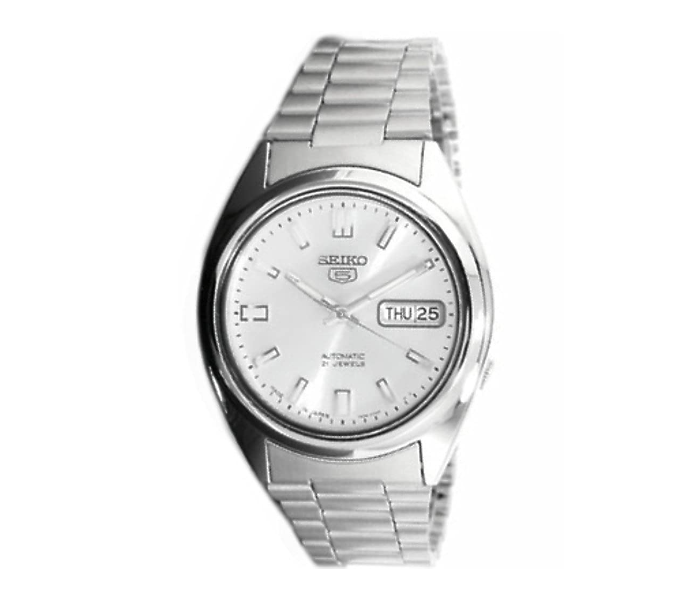 Seiko SNXS73J1 5 Automatic Mens Analog Watch - Silver - Zoom Image 1