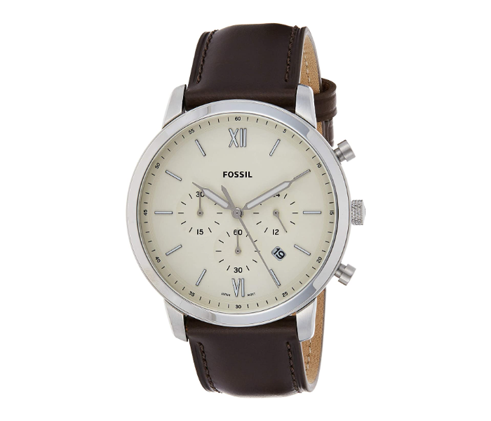 Fossil FS5380 Mens Neutra Chronograph Quartz Watch - Brown - Zoom Image 1