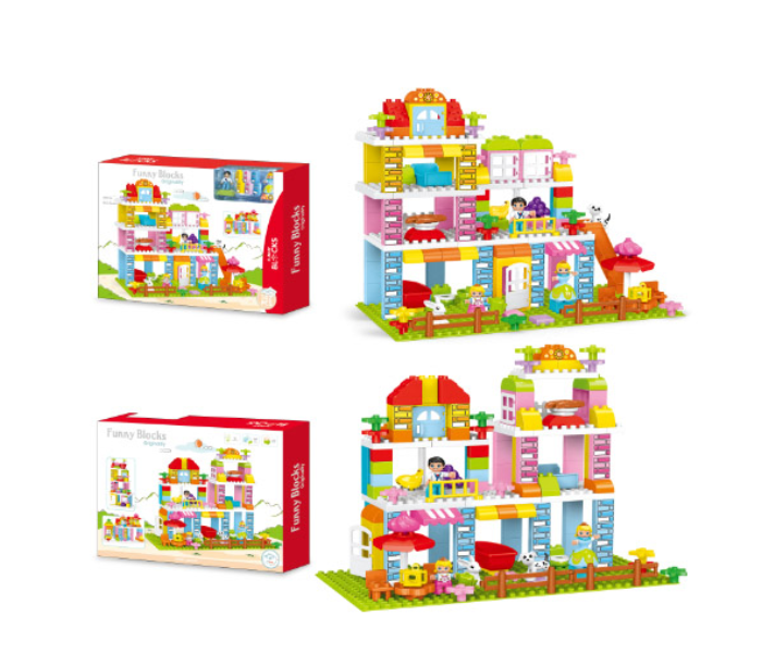 Brytostore BHT236692 142 Pieces Educational Building Blocks - Zoom Image