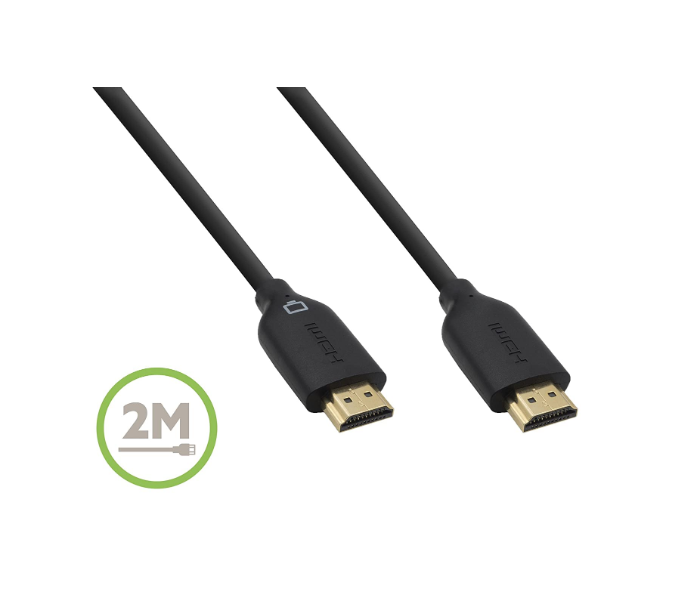 Belkin F3Y021BT1M High Speed HDMI Cable Supports Ethernet - Black - Zoom Image 2