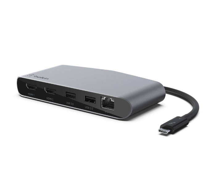 Belkin F4U098BT Thunderbolt 3 Dock Mini HD - Grey - Zoom Image 2