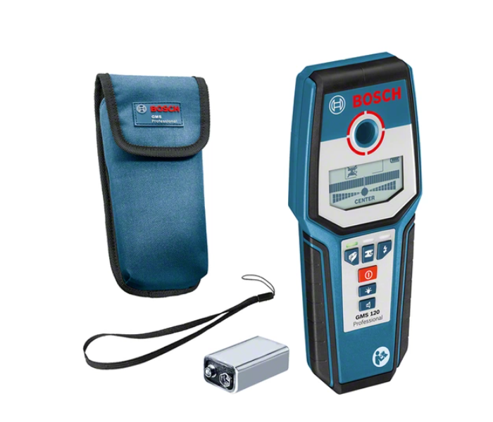 Bosch GMS 120 Professional Detector - Blue and Black - Zoom Image 1