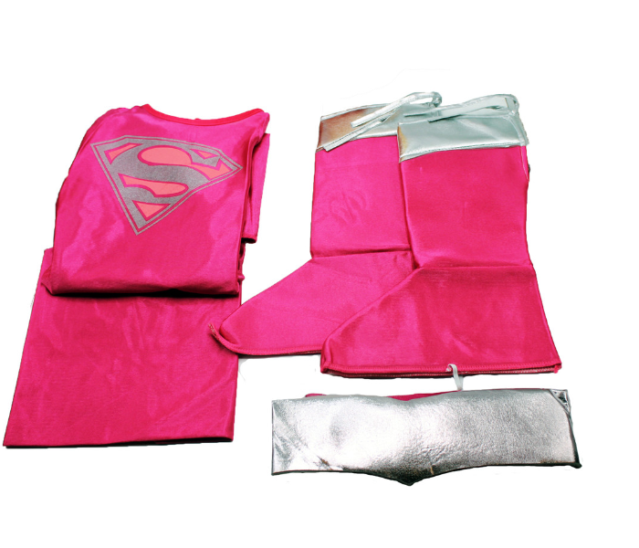 Family Center 30-0051 Supergirl Costume For Kids - Pink - Zoom Image 2