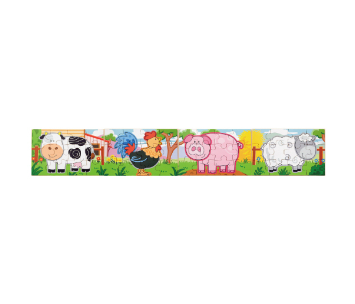 Brytostore BHT50014 4 Puzzle Farm Box - Zoom Image