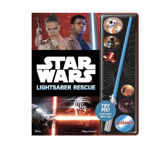 Disney 6 Sounds Star Wars The Force Awakens Lightsaber Rescue Story Book - Zoom Image