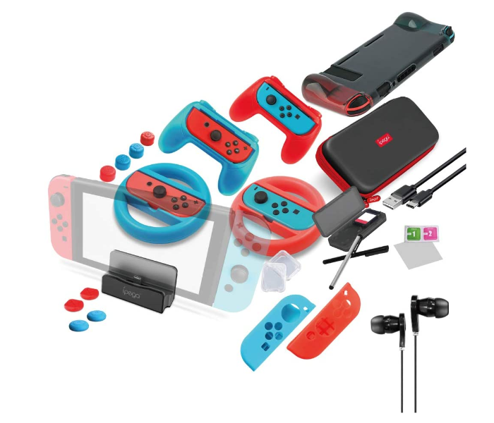 Ipega PG-SW032 36 in 1 Switch Accessories Bundle Essential Kit - Zoom Image 4