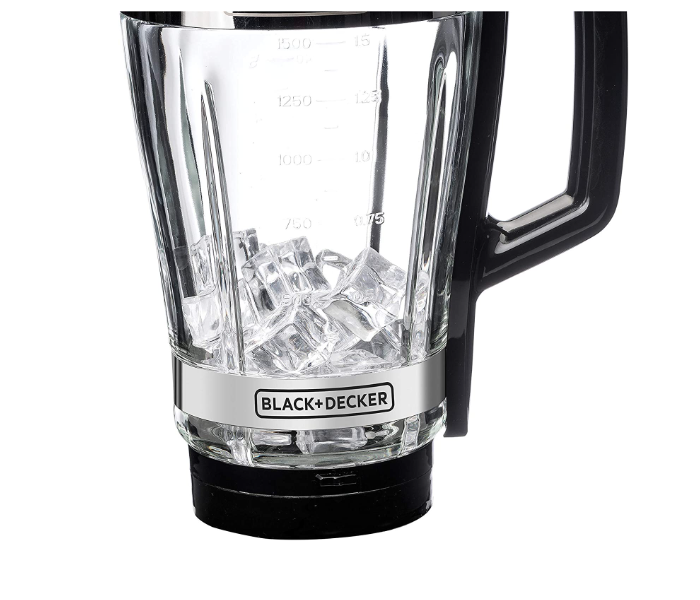 Black And Decker BX650G-B5 700W High Speed Premium Blender - Black and Silver - Zoom Image 2