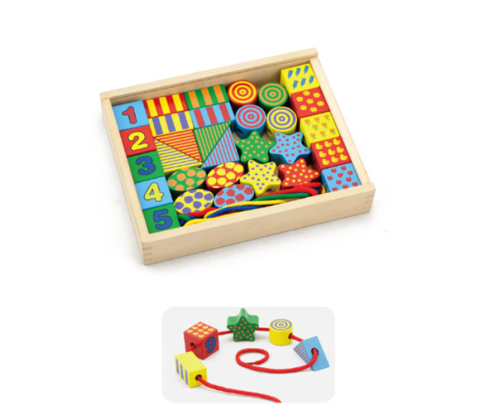 Brytostore BHT58505 Lacing Blocks for Kids - Zoom Image