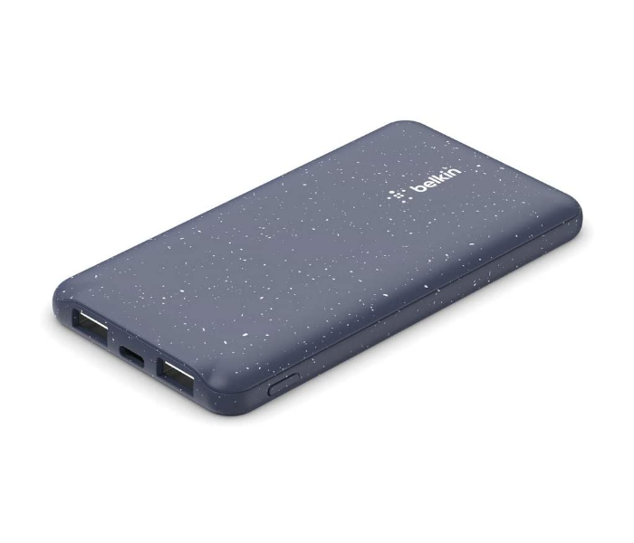 Belkin 10000mAh Slim Lightweight Portable Power Bank Charger - Blue - Zoom Image 2