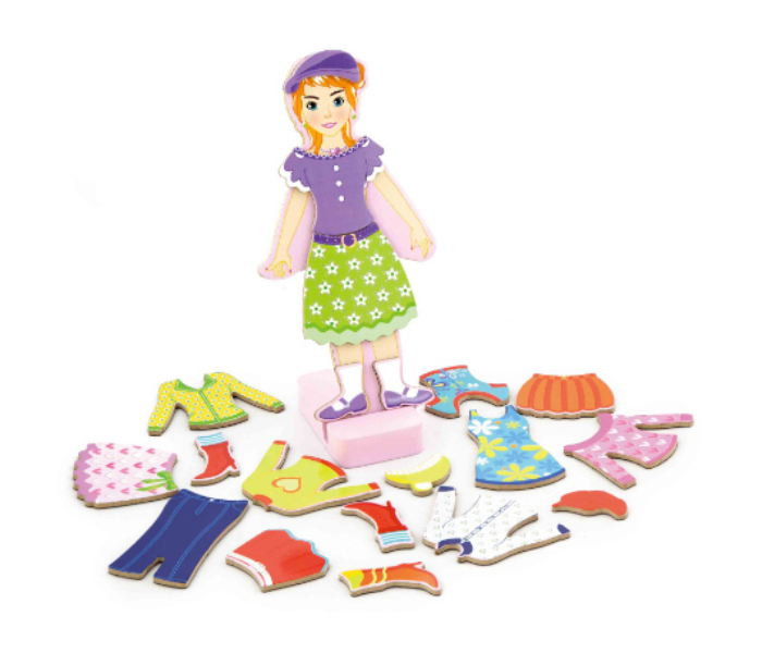 Brytostore BHT59652 Girl Magnetic Dress Up - Zoom Image