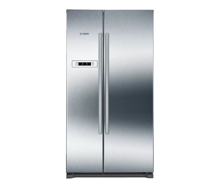 Bosch KAN90VI20N Series 2 American Side by Side Fridge and Freezer - Stainless Steel - Zoom Image 1