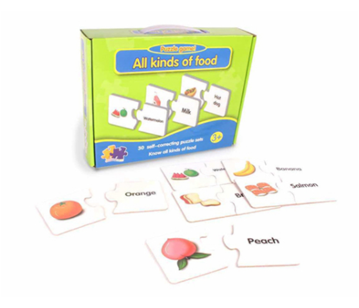 Brytostore BHT50530 All Kinds Of Food Puzzle Game - Zoom Image