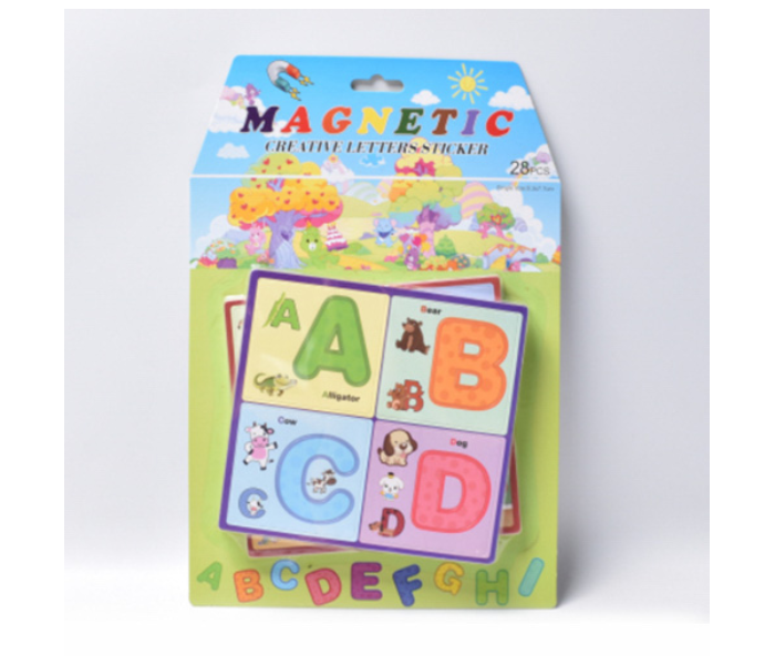 Brytostore BHT50574 28 Pcs Magnetic Creative Letters Sticker  - Zoom Image