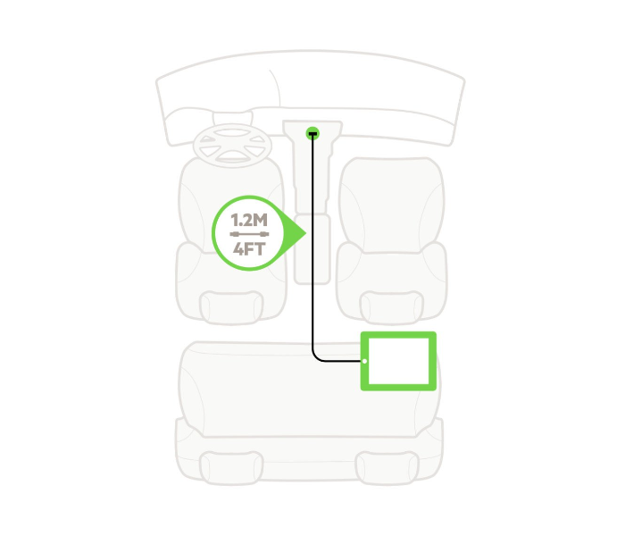 Belkin F8J050BT04-BLK 1.2 Meter 3-in-1 Universal Micro USB USB-C Lightning Connector Cable - Black - Zoom Image 4