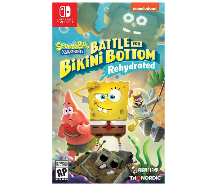 Spongebob Square pants Battle for Bikini Bottom Rehydrated Game for Nintendo Switch - Zoom Image 1