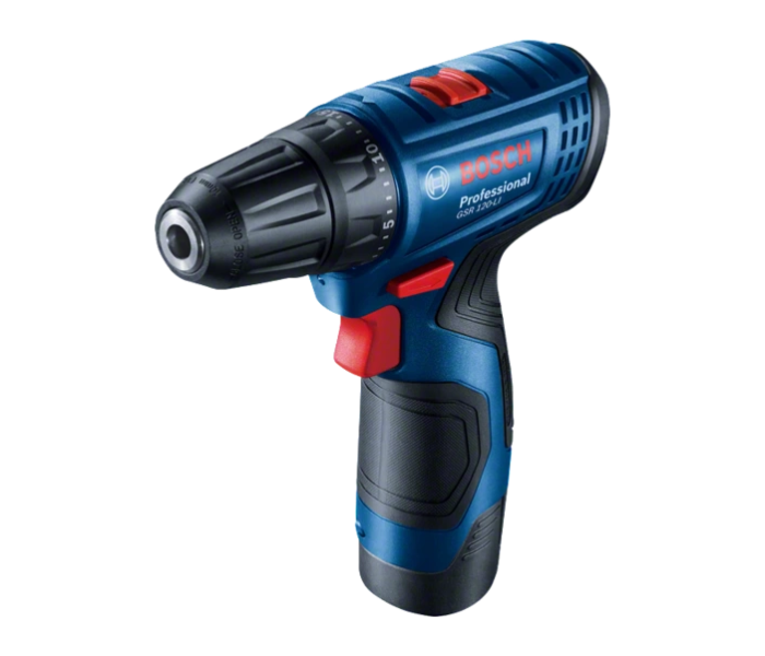 Bosch GSR 120-LI 2 in 1 Professional Cordless Drill and Driver - Blue and Black - Zoom Image 1