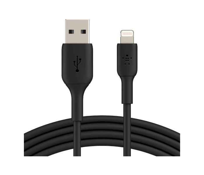 Belkin CAA001bt1MBK Boost Charge Lightning to USB-A Fast Charge Cable 1Meter - Black - Zoom Image 3